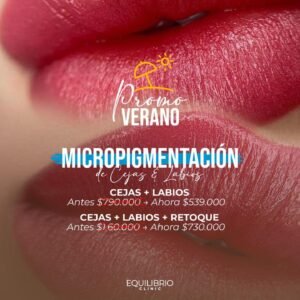 Micropigmentacion de cejas y labios