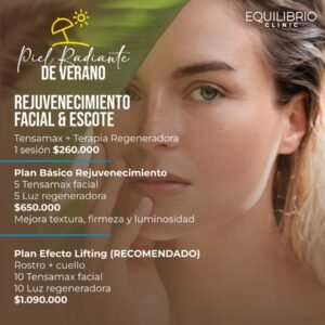 Rejuvenecimiento facial & Escote