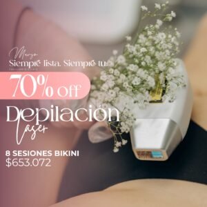 Depilación Láser - 8 Sesiones Bikini